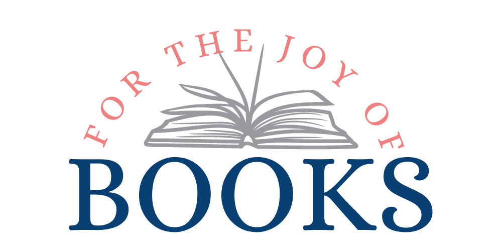 For the joy of books stacked logo