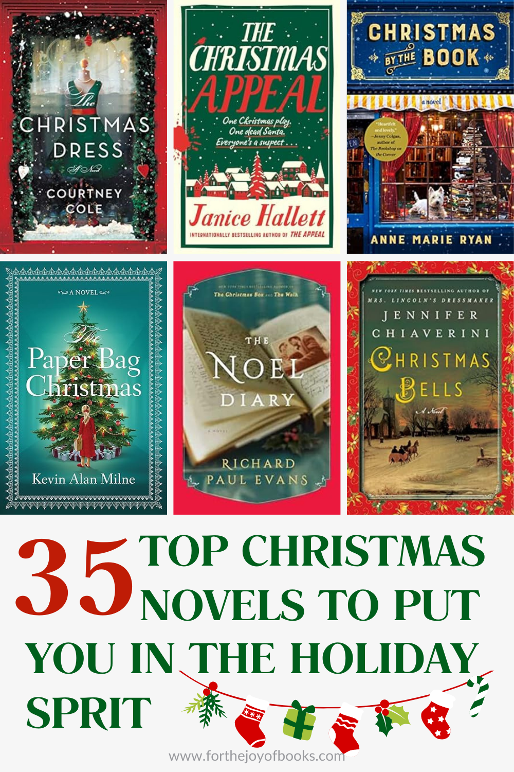 35 Top Christmas Novels to Put You in the Holiday Spirit For the Joy