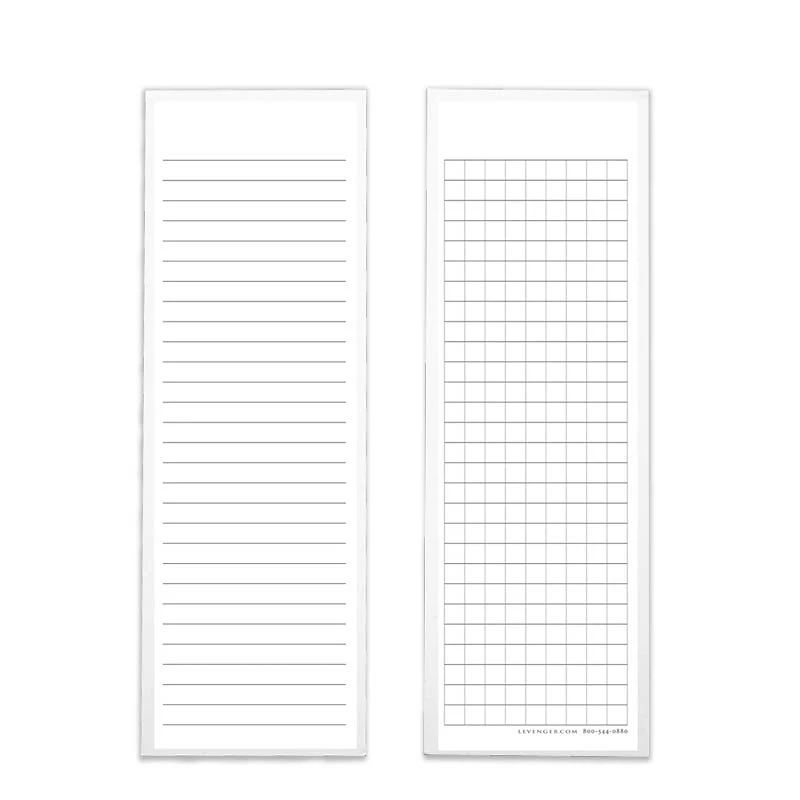 Bookmark Cards Ruled Grid