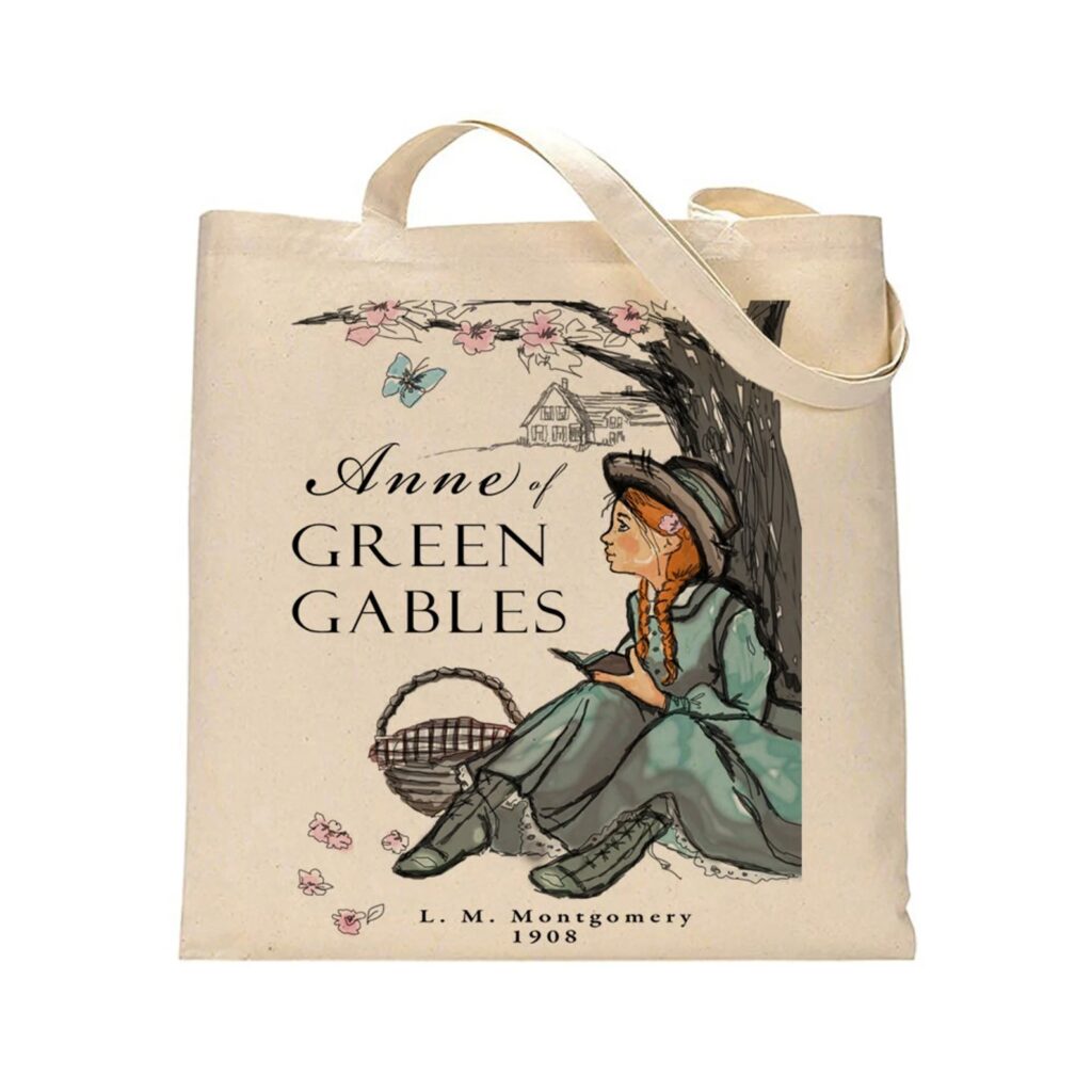 anne of green gables tote bag